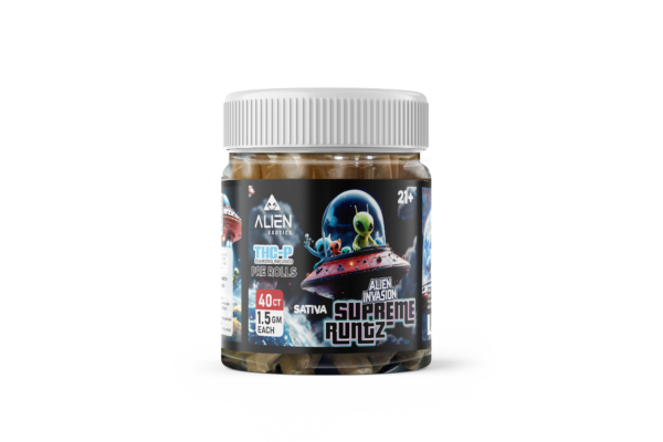 THC-P 40ct Pre-Roll Jar - Supreme Runtz