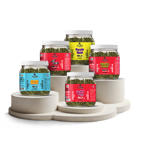 THC-A Premium Exotic 112 Gram Jar Bundle