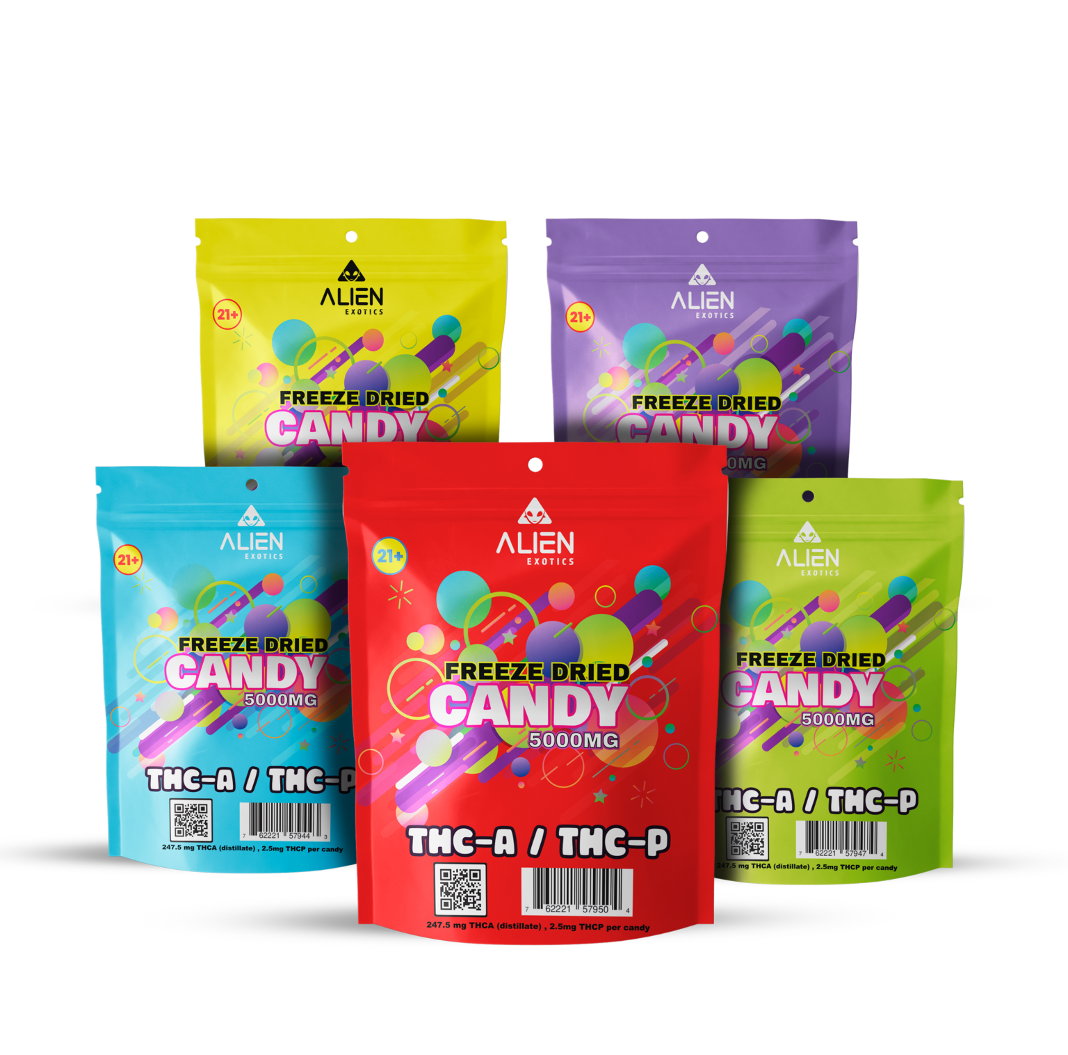 THC-A / THC-P Freeze Dried Candy Bundle