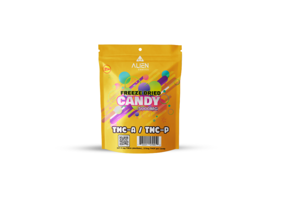 THC-A / THC-P Freeze Dried Candy - Orange