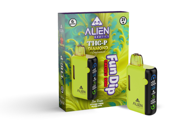 THC-P Diamond Infused 6 Gram Disposable - Cherry Yum Fun Dip